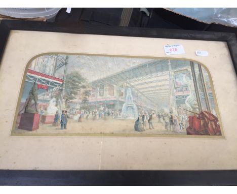 Lithograph of the Great Exhibition 
