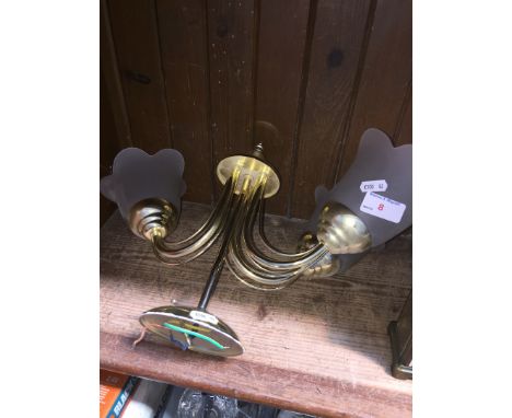 A ceiling light fitting 