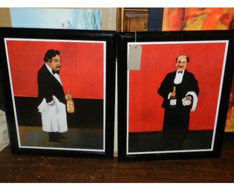 Guy Buffet, A vote Sante, lithograph, 59 x 45cm, together with another, (2), formerly the property of Frank Lampard