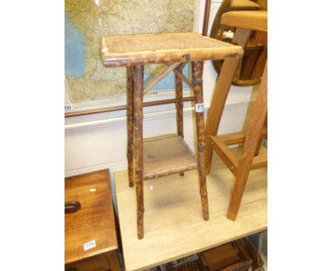 Victorian Bamboo Side / Lamp Table