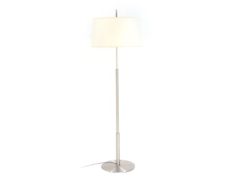 Federico Correa, Alfonso Milá and Miguel Milá for Santa & Cole, 'Diana Mayor' twin-spot floor lamp on a spun aluminium shaft 