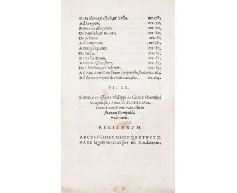 Pontano Giovanni Gioviano. Amorum. Libri duo. Eiusdem de amore coniugali. Libri tres. Tumulorum. Libri duo. Eiusdem de Divini