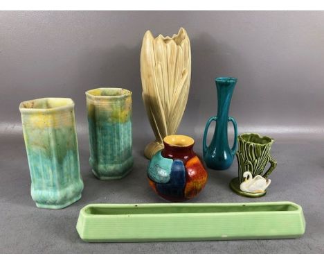 Collection of ceramics to include Poole and Sylvac 