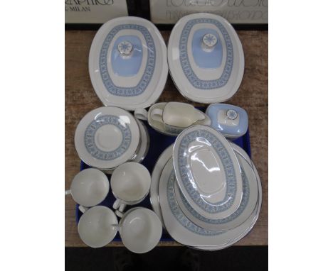 A Royal Doulton Counterpoint china tea and dinner service.