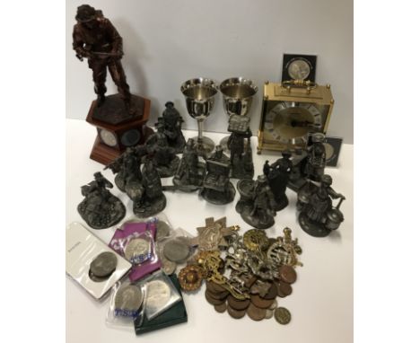 A collection of twelve Franklin Mint Cries of Old London figures by Peter Jackson circa 1977 together with certificates of au