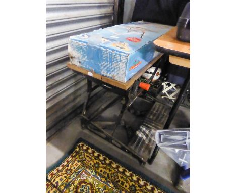 A BLACK AND DECKER WORKMATE AND A 'KING CRAFT' WORK BENCH, BOXED AS NEW 