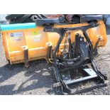 STORM GUARD SNOW PLOW BLADE W/ FISHER MINUTE MOUNT 2 SYSTEM (CONDITION UNKNOWN)