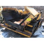 FORTRESS ALLATT C300 ASPHALT PAVER, HATZ DIESEL, CRAWLER, 8’-12’ EXTENTIONS, S/N 81.A.630, APPROX.