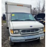 1999 FORD E450 SUPER DUTY CARGO BOX VAN, V/8 POWERSTROKE DIESEL, VIN# 1FDXE47F8XHA11935, APPROX.