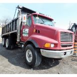 1999 STERLING 64S TANDEM AXLE DUMP TRUCK, 15' BOX W/ COVER, 8-SPEED EATON FULLER TRANSMISSION, AIR