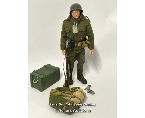 A 1964 Palitoy Action Man figure in with accessories / AN2 