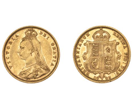Australia, Victoria, Half-Sovereign, 1889s, imperfect j (M 486A; S 3871B). Good very fine £300-£400