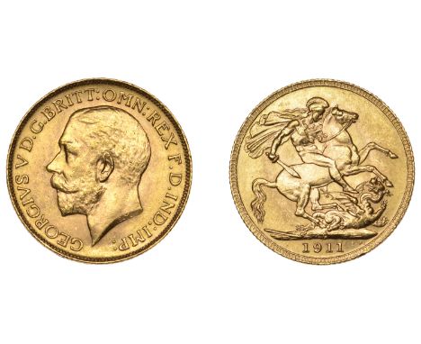 Canada, George V, Sovereign, 1911c (M 221; S 3997). Extremely fine £300-£400