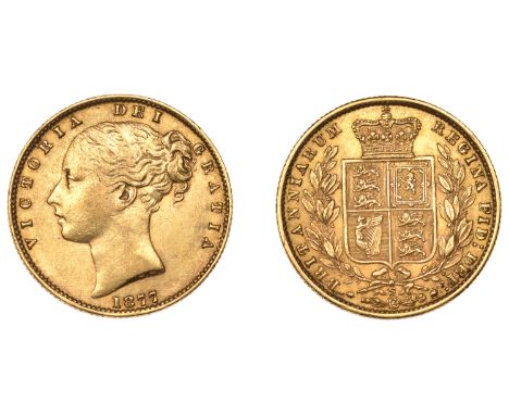 Australia, Victoria, Sovereign, 1877s (M 73; S 3855). Good very fine £300-£400