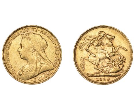 Australia, Victoria, Sovereign, 1899p (M 171; S 3876). Very fine £300-£400