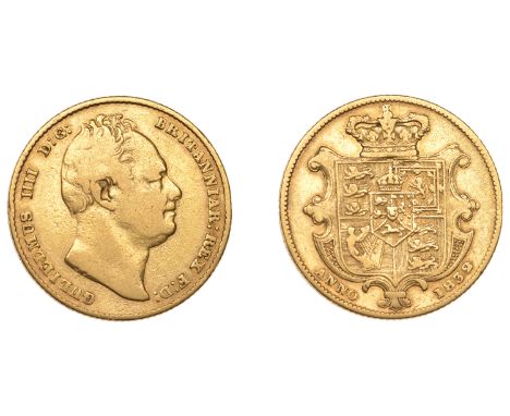 William IV (1830-1837), Sovereign, 1832, second bust (M 17; S 3829B). Fine £300-£400