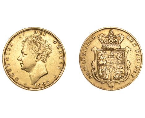 George IV (1820-1830), Sovereign, 1826 (M 11; S 3801). Good fine £400-£500
