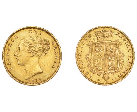 Victoria (1837-1901), Half-Sovereign, 1872, die 102 (S 3860C). Wiped, light surface marks, nearly very fine  £240-£300