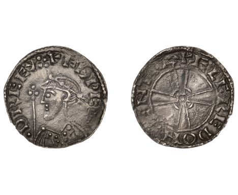Edward the Confessor (1042-1066), Penny, Expanding Cross type [Heavy issue], Canterbury, Ælfred, ælfred on centar, bust D, re