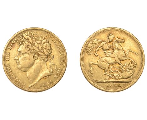 George IV (1820-1830), Sovereign, 1822 (M 6; S 3800). Fine £300-£400