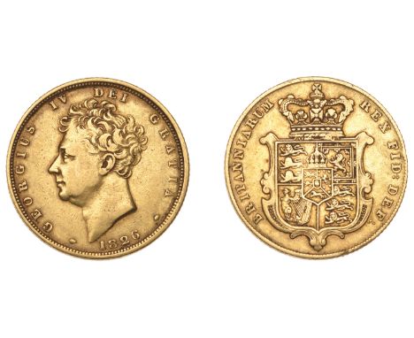 George IV (1820-1830), Sovereign, 1826 (M 11; S 3801). Good fine £400-£500