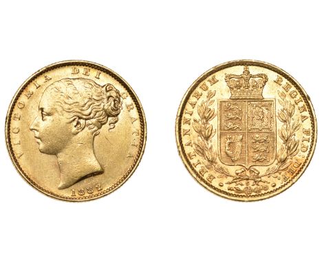 Australia, Victoria, Sovereign, 1882s, shield rev. (M 78; S 3855B). A few minor marks, otherwise about extremely fine £300-£4