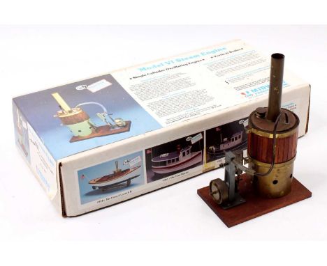 Midwest Product Co Inc, kit built model VI Steam engine, built to a good standard, in the original card box