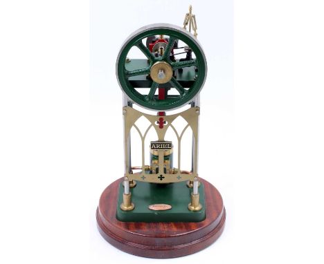 Cotswold Heritage "Ariel" inverted steam engine, of usual specification from Costwold Heritage, Height 12 inches, Bore 3/4 in