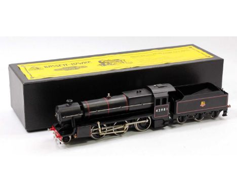 BL99001 Bassett-Lowke/Corgi 0 gauge Spirit Fired BR 429815, 2-6-0 Stanier Mogul loco &amp; tender. Appears not to have been f