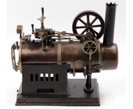 Falk, Model Number 456/2/2S, c.1925 stationary semi portable steam engine with feed pump, fixed single cylinder and steam whi