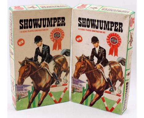 An Airfix 1/12 scale Show Jumper kit group, two examples, both housed in original packaging, Series 7 Product No. 07500-6