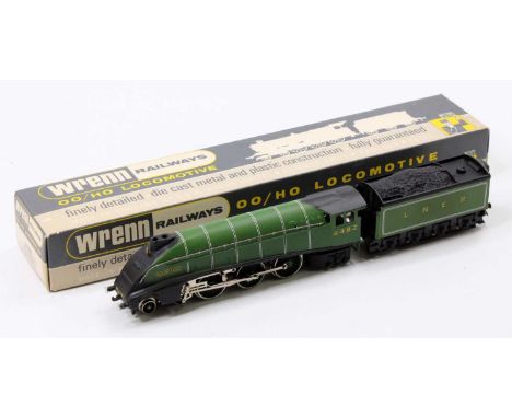 Wrenn Railways W2209 class A4 engine and tender LNER green 'Golden Eagle', with packing rings and instruction leaflet, packer