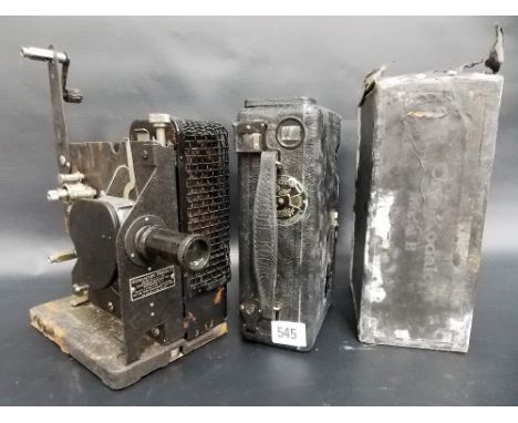 Vintage projector by North East Electric Co Rochester N.Y.; together with a Cine Kodak