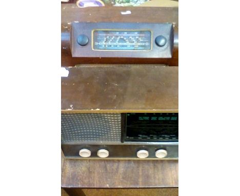 Two Vintage Radios Untested