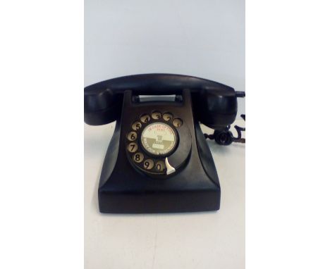 Vintage Bakelite Telephone 