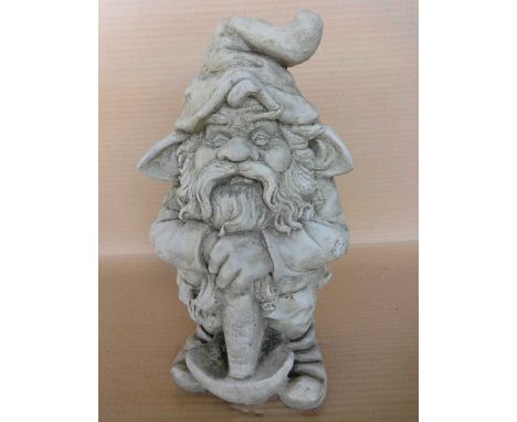 Stone gnome with axe. (2)