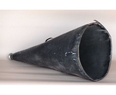 Large advertising megaphone. 