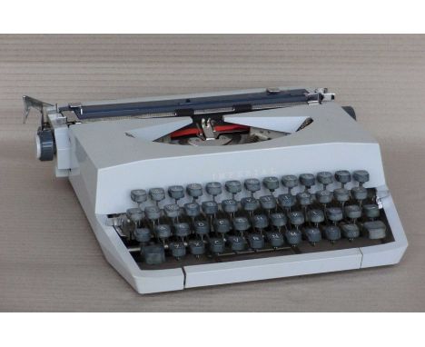 Old typewriter.