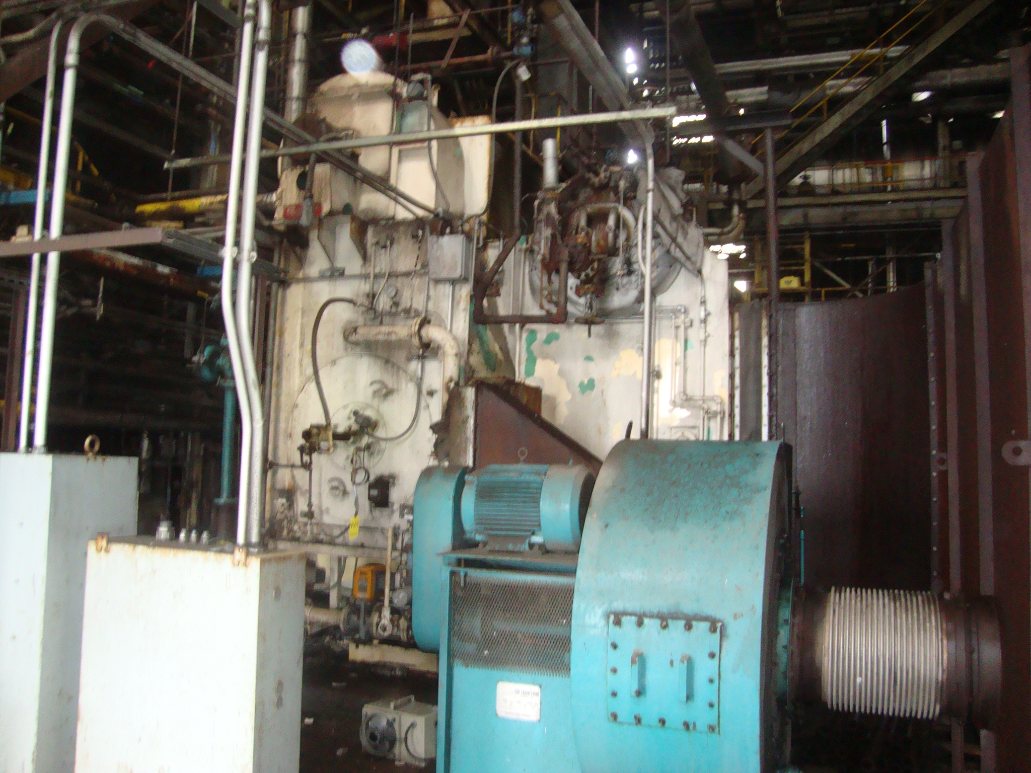E Keeler Company type "D" Package water tube boiler Mdl DS1021