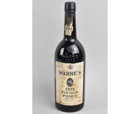 A Single Bottle of Warre's  1975 Vintage Port 