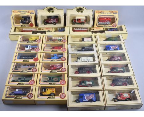 A Box Containing Large Quantity of Lledo and Days Gone Boxed Diecast Vintage Vans 
