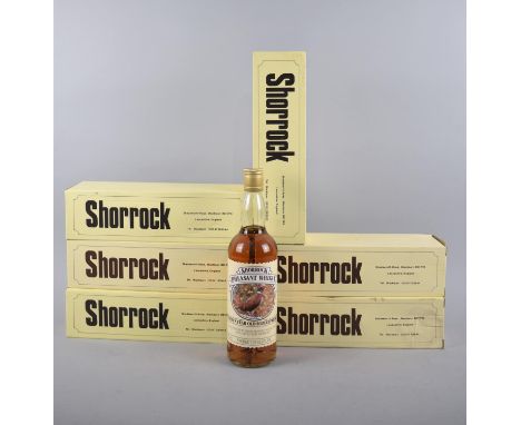Six Bottles of Blended Scotch Whisky, Gifts for Shorrock Electronics 