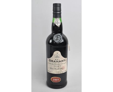 A Single Bottle of Grahams Late Bottled Vintage Port 1989 