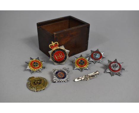A Collection of Vintage and Modern Military and Police Badges 