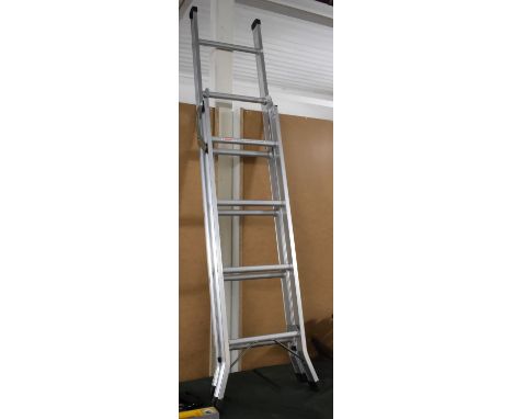 A Modern Aluminium Folding Step Ladder 