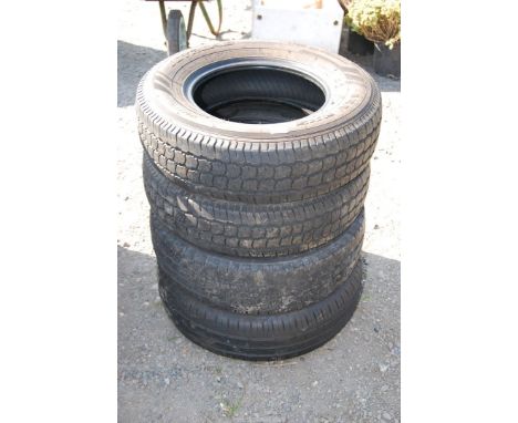 Four light commercial van tyres 185/14, little wear.