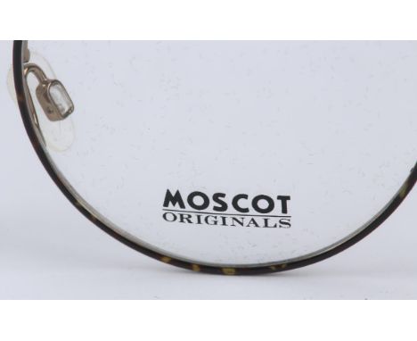MOSCOT unisex glasses/frames (Clear non-prescription lenses) unused in case with original receipt for £245 dated 2018Conditio