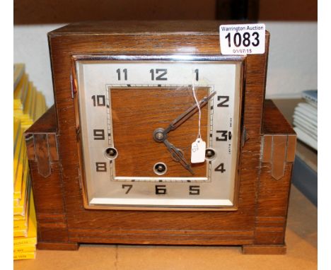 1920s Art Deco mantle clock
