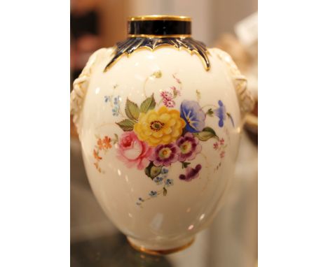 Royal Worcester small floral vase 