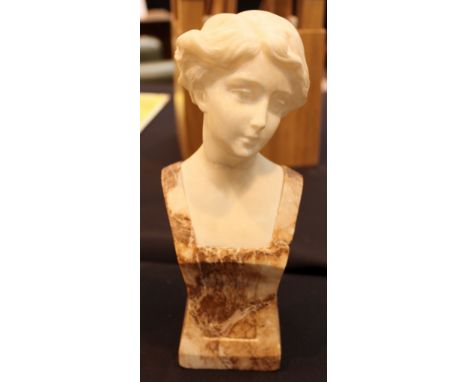 Kochendorfer alabaster and marble Art Deco period A/F